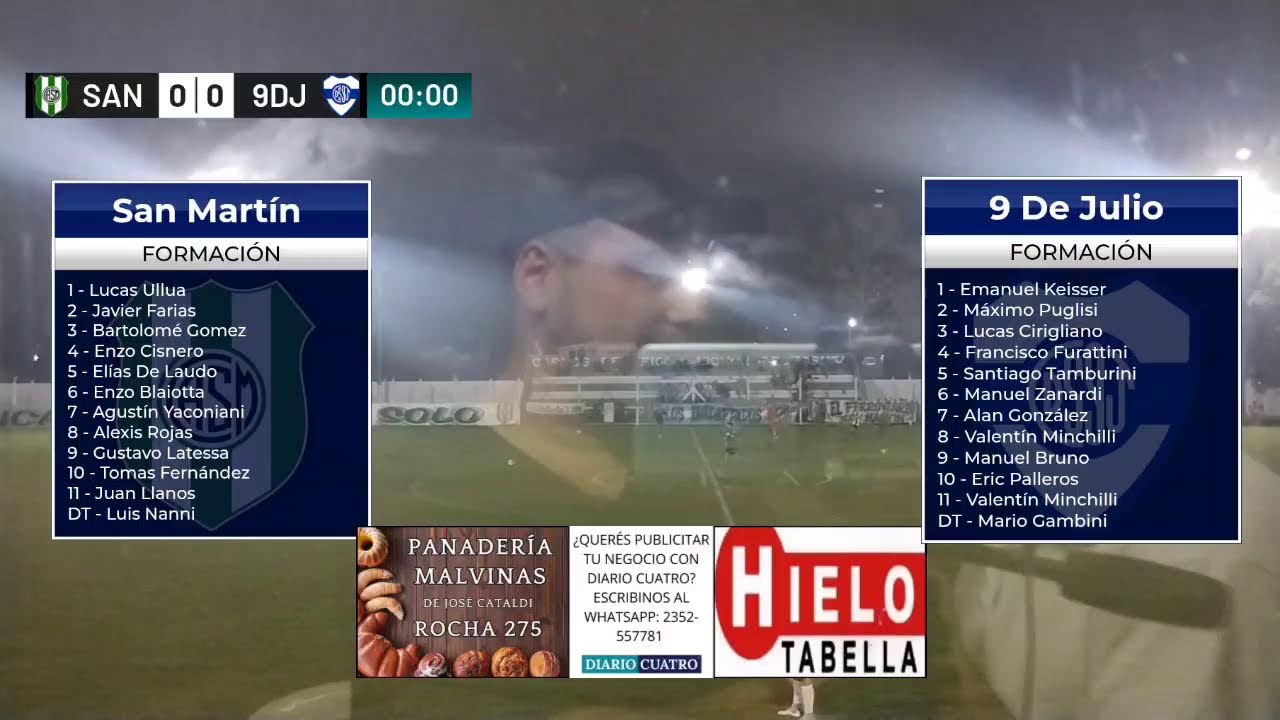 Copa Mauricio Paz | Torneo Clausura | San Martín vs 9 De Julio | Fecha 2