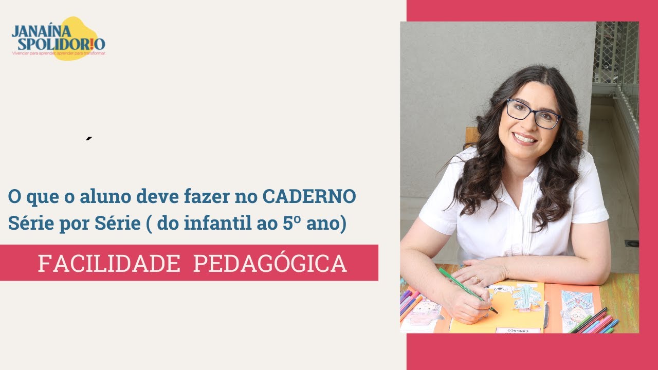 O que o aluno deve fazer no CADERNO SÉRIE POR SÉRIE