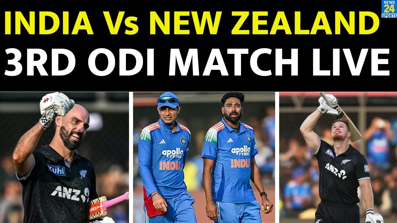 India vs New Zealand 3rd ODI LIVE | Hindi Commentary | Mitchell - Philips Century | Virat | Rohit