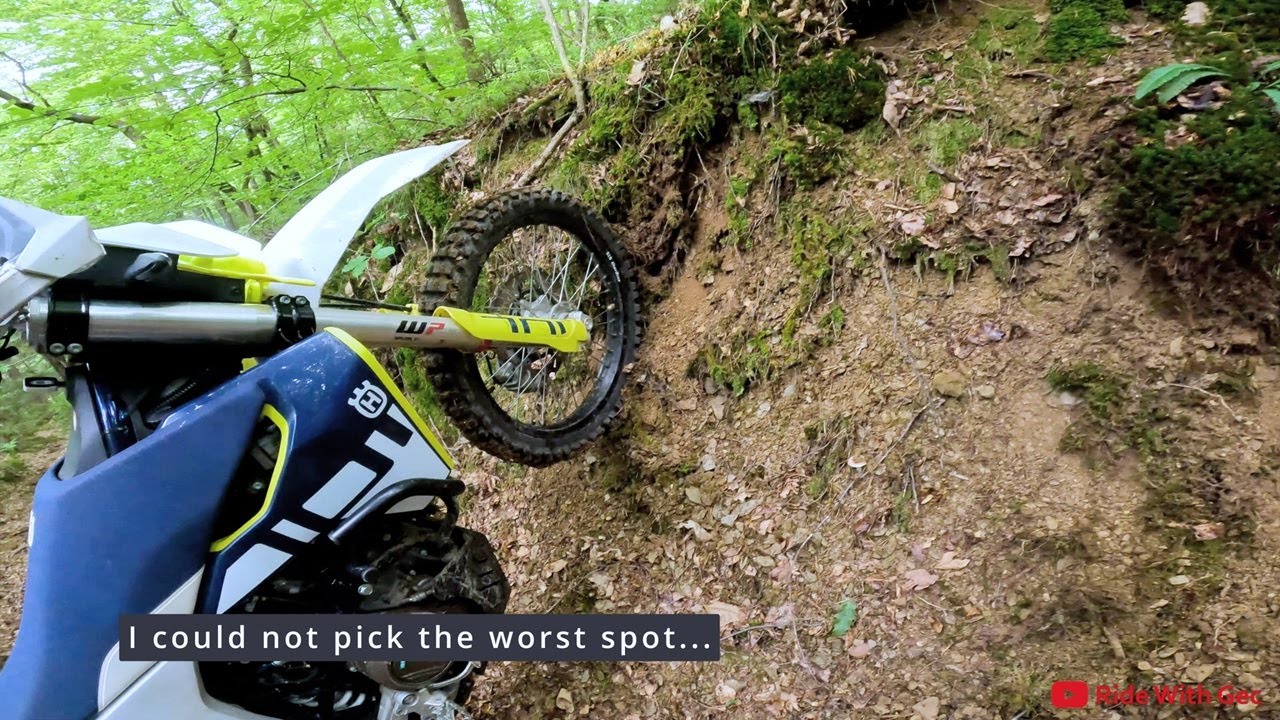 How to save stranded heavy bike on uphill 🤔