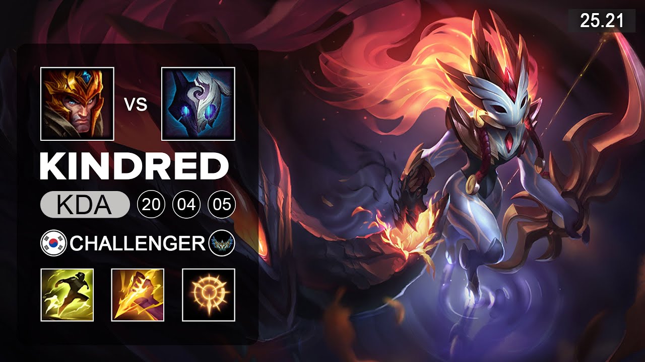 Kindred vs Jarvan IV Jungle - KR Challenger - Patch 25.21 Season 15