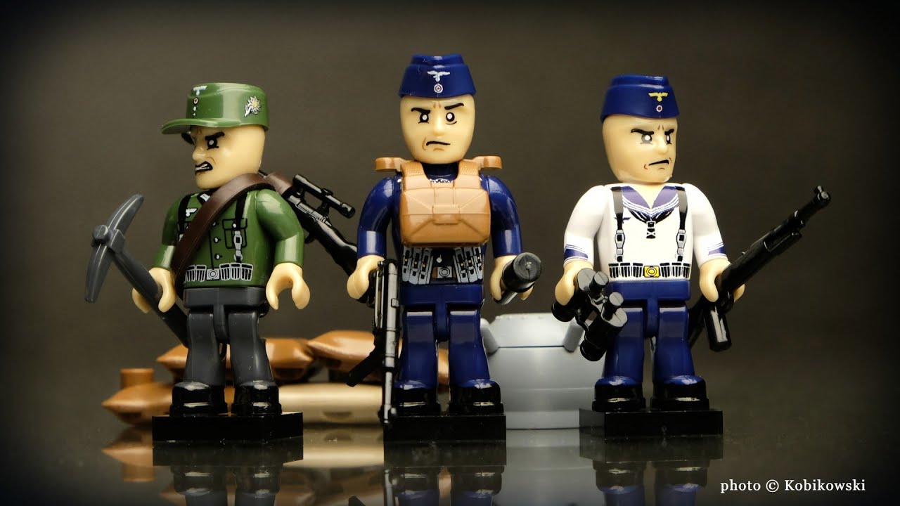 COBI Narvik 1940 German Soldiers 3-pak (2046) - recenzja