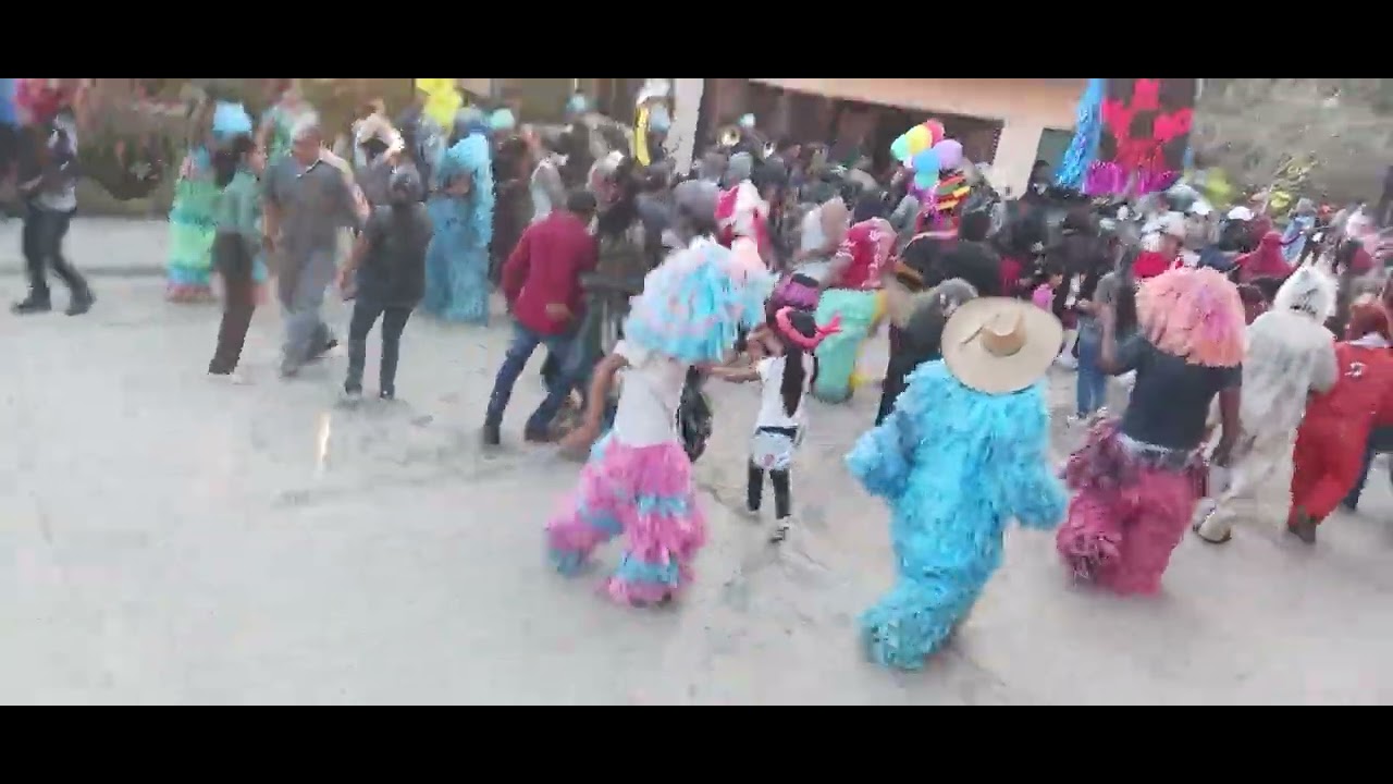 Canaval en la meza de Metlautoyuca puebla, barrio de las flores 2026 miércoles de ceniza👺👹