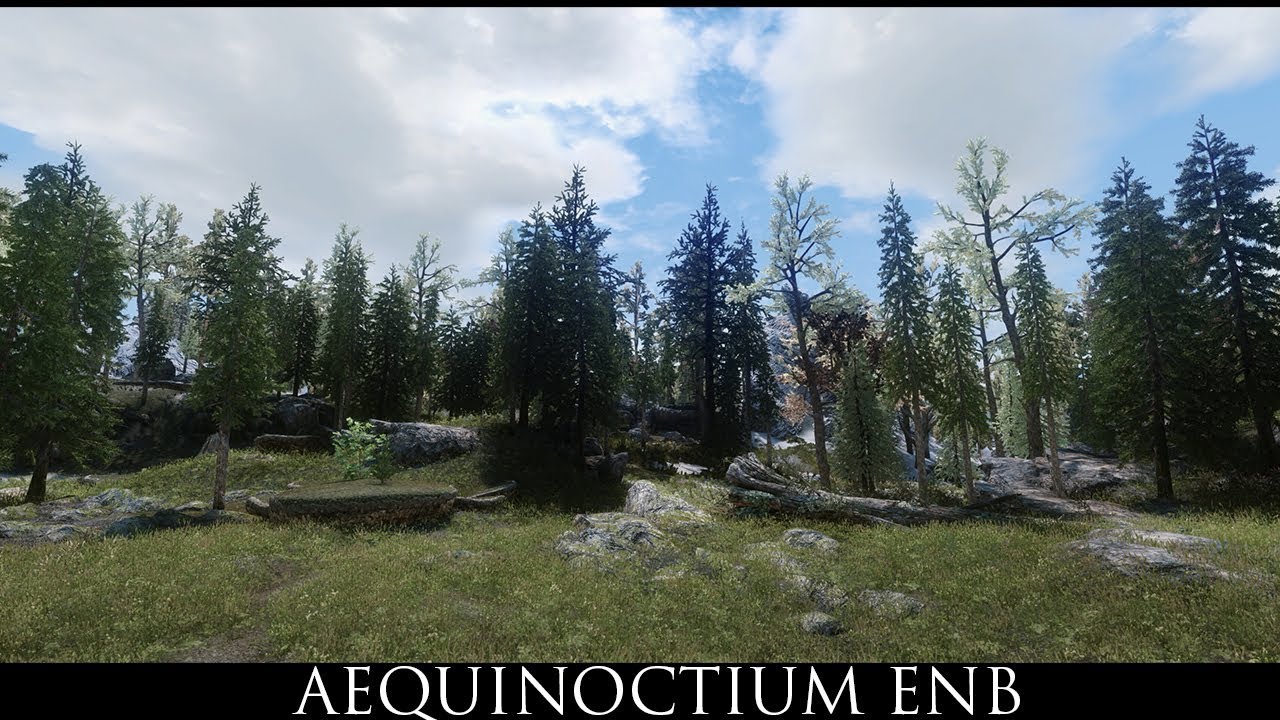 Skyrim SE Mods: Aequinoctium ENB