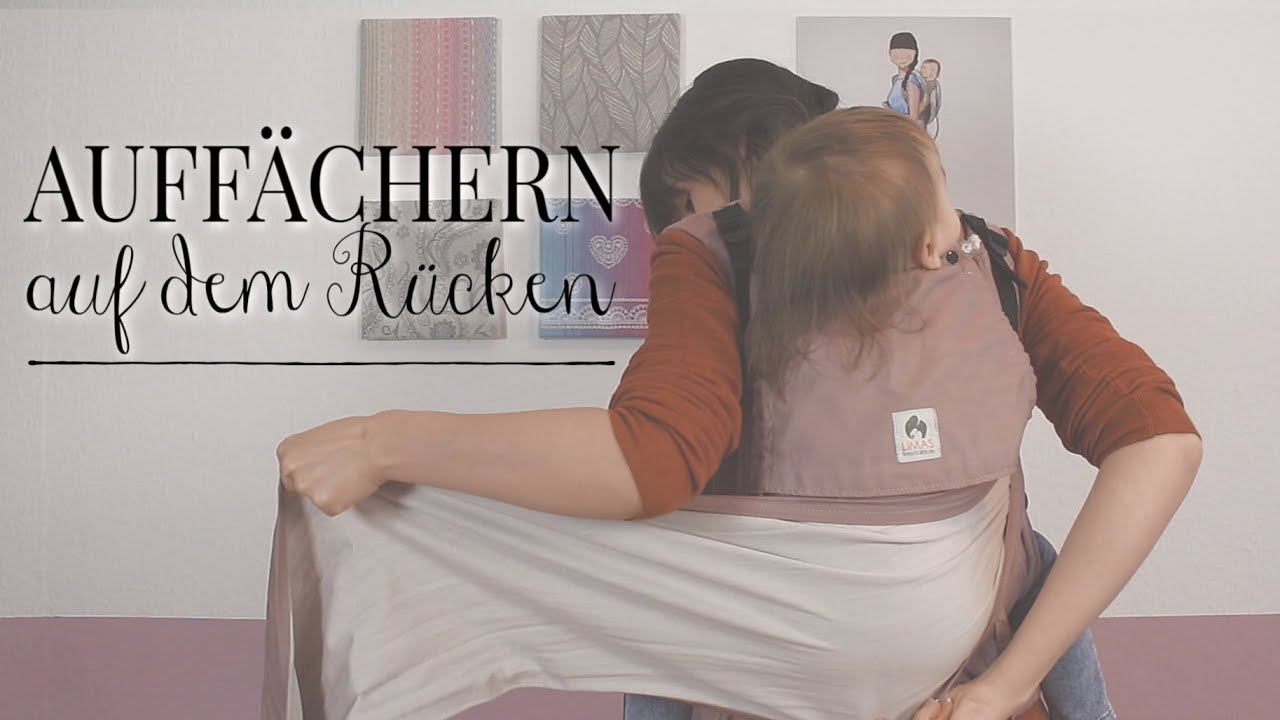 Auffächern auf dem Rücken | Wrap Con | Babyschritte