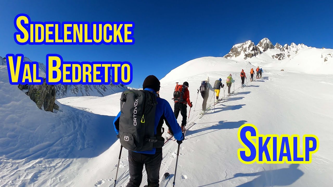 Sidelenlucke da All'Acqua - Sci primaverile a Febbraio in Val Bedretto