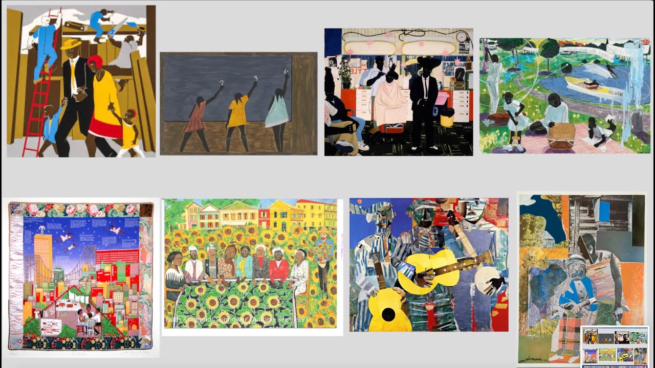 Art Appreciation for Kids - African American Artists