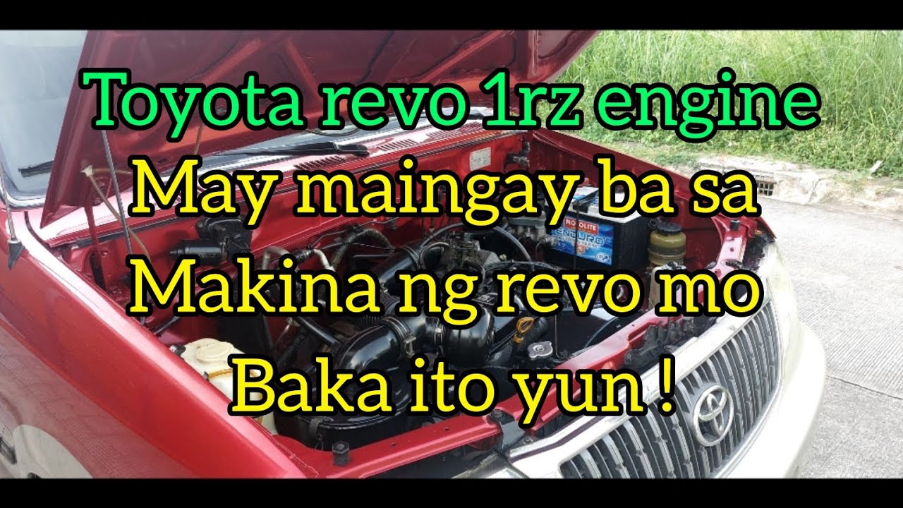 Toyota revo 1RZ engine waterpump removal/installation
