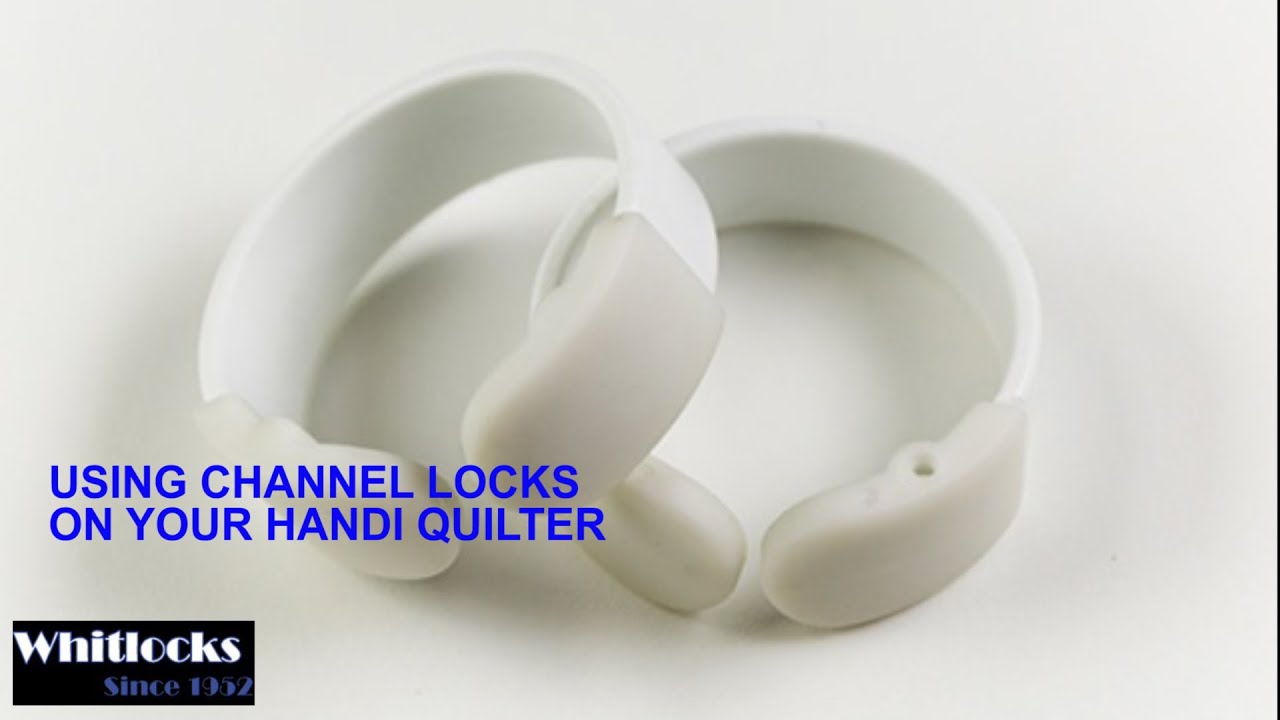 Using Channel Locks on Your Handi Quilter
