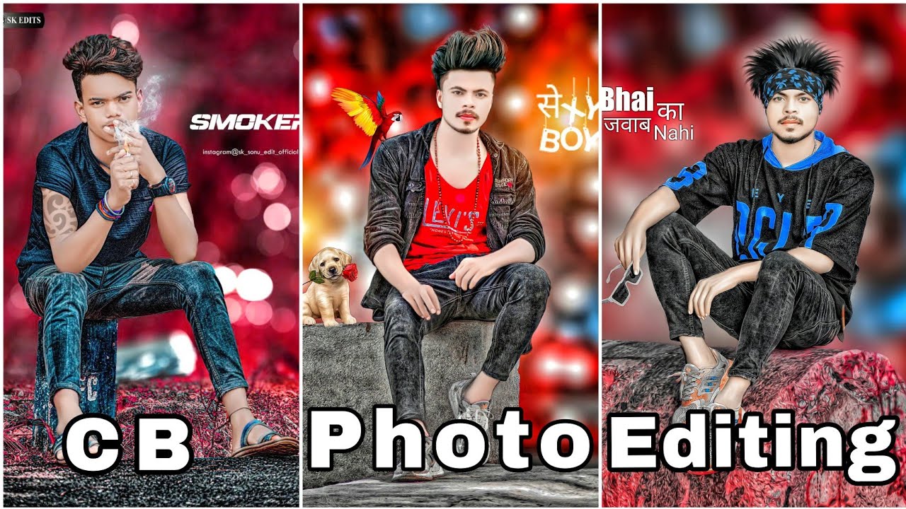 New CB Background Photo Editing || Only 2023 Trick 😱100% कोई नहीं बताया होगा ||Full Hindi Tutorial