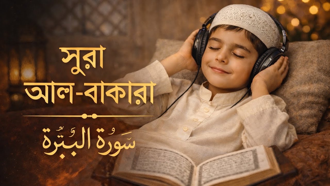 সূরা আল-বাকারা পূর্ণাঙ্গ তিলাওয়াত | Surah Al-Baqarah Full Recitation | Heart Touching Quran Tilawat