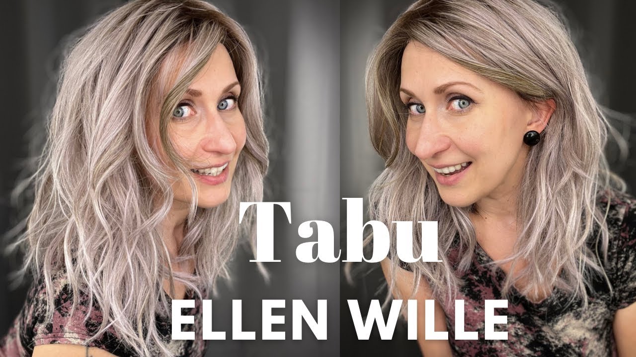 WOW! Ellen Wille’s TABU in Lavender Rooted #wigreview #beachywaves