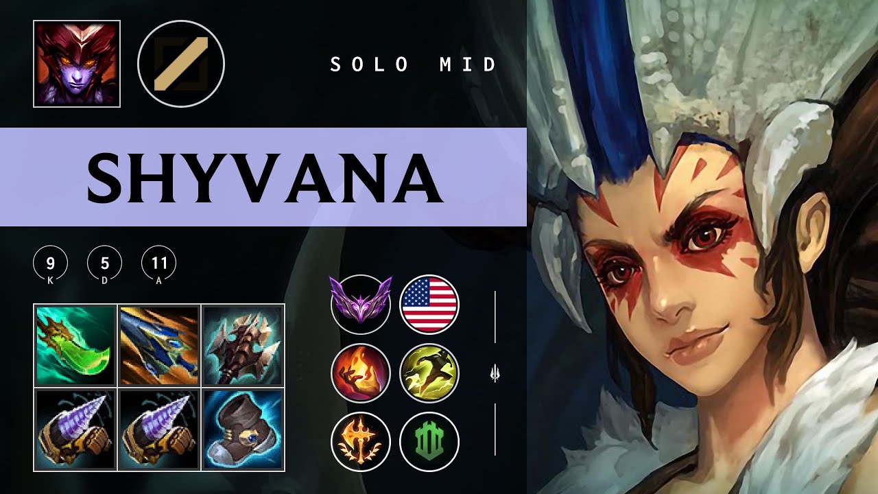 Shyvana Mid vs Lissandra - NA Master Patch 25.23