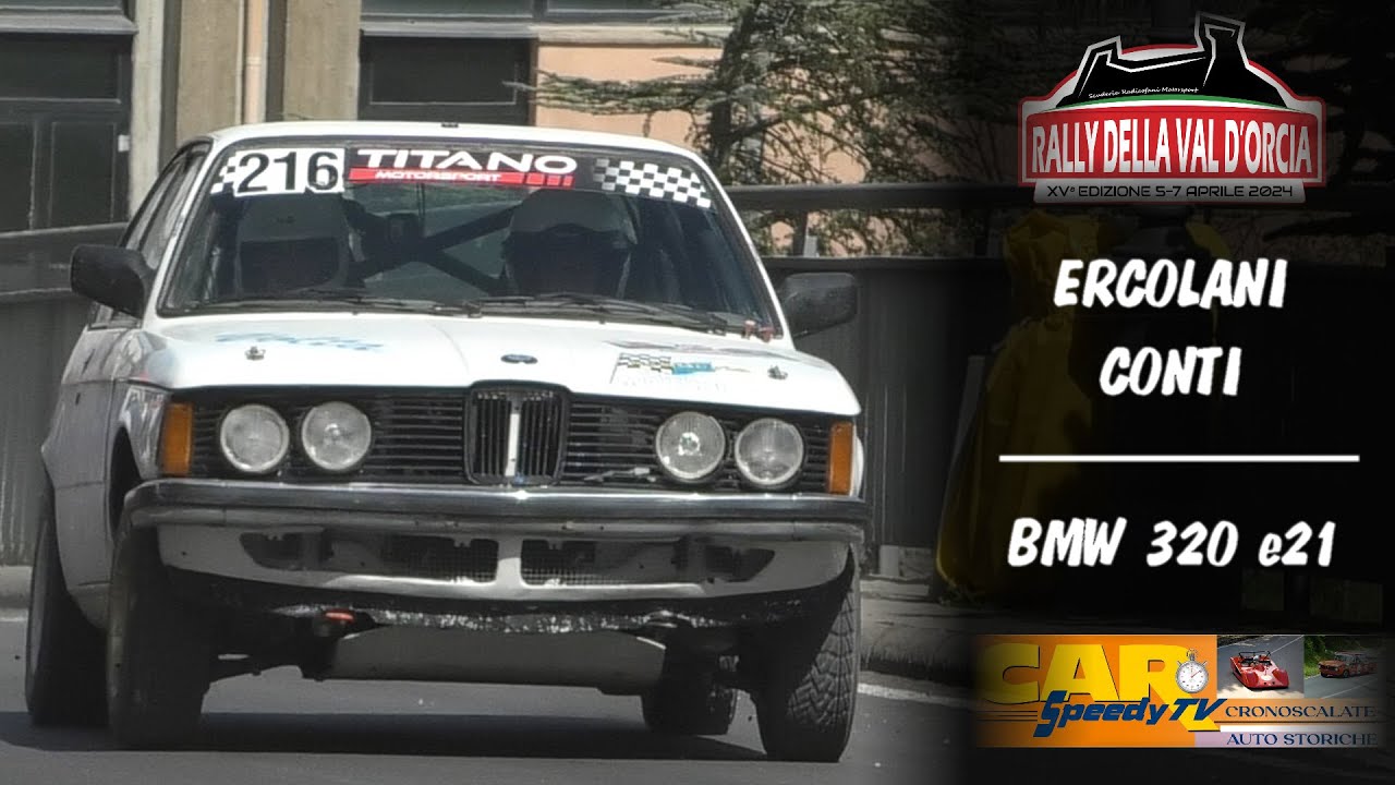 Rally Val D'Orcia 2024 || Enrico Volta Ercolani-Daniele Conti || Bmw 320 E21