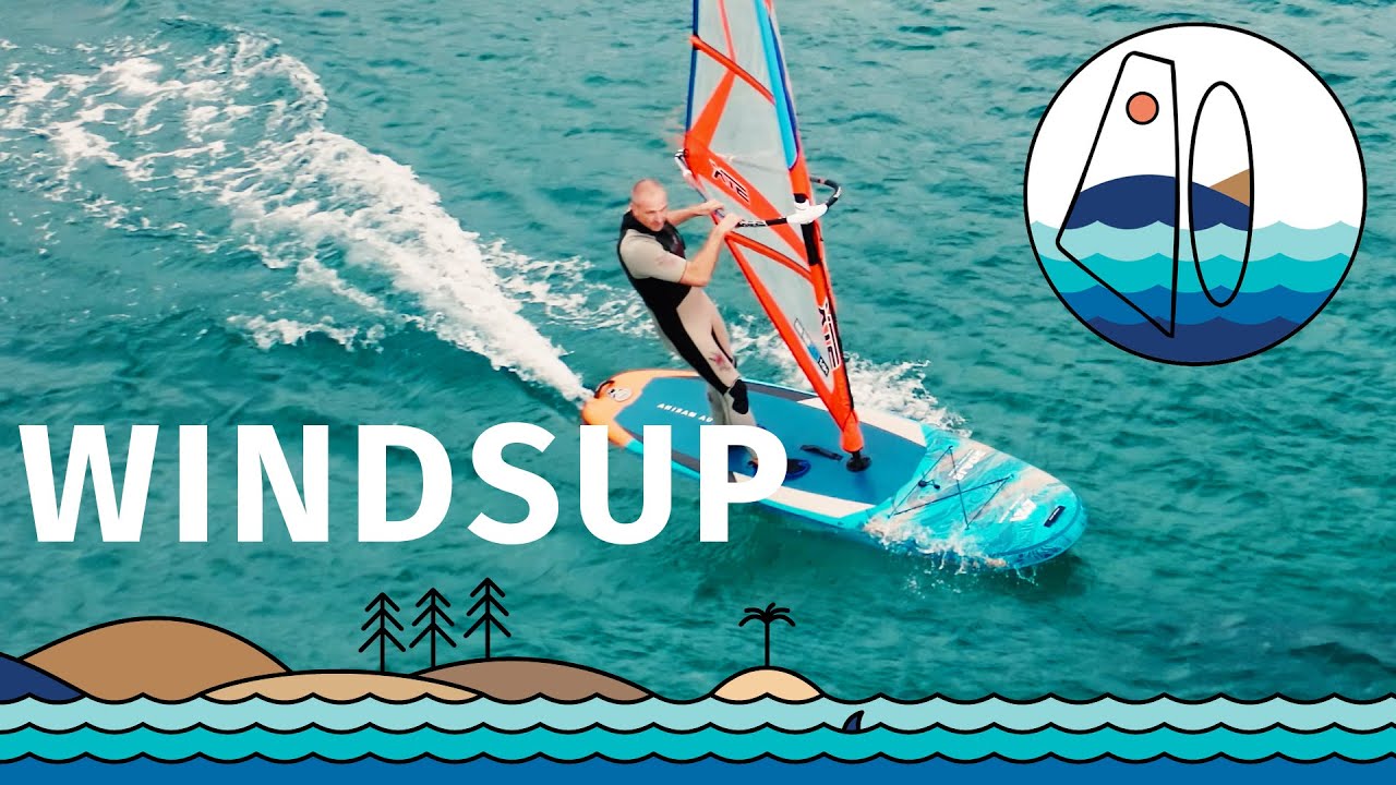 [PADDELT.DE] Windsurfing, WindSUP 💨 inflatable ?? Yes!