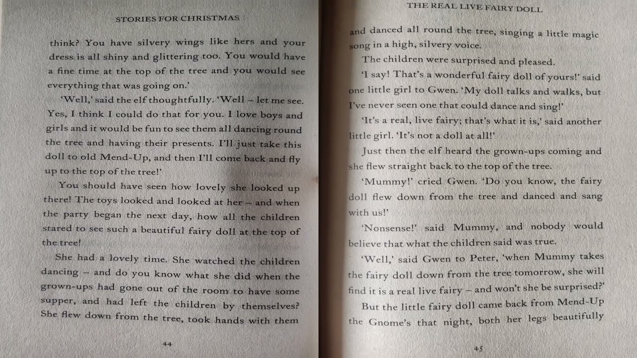 Enid Blyton Stories For Christmas - The Real Live Fairy Doll