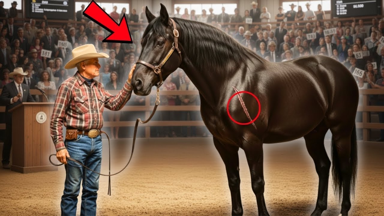 No One Bid on the Horse at the Millionaire’s Auction, but an Old Man’s Purchase Changed Everythin