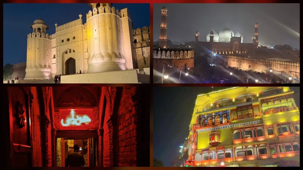 We visited Lahore fort Badshahi Masjid and Haveli Restaurant enjoying dinner with family ❤️🥰👍🏻