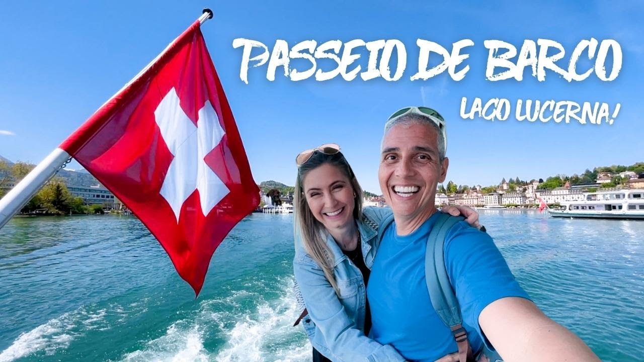 Passeio de barco de LUCERNA para a vila de VITZNAU incluso no SWISS PASS! 🇨🇭