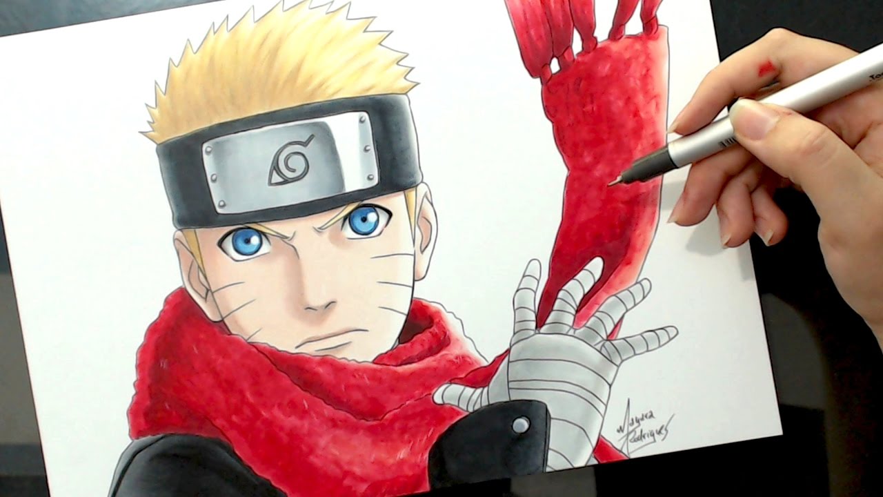 Speed Drawing - Uzumaki Naruto [The Last - Naruto The Movie]