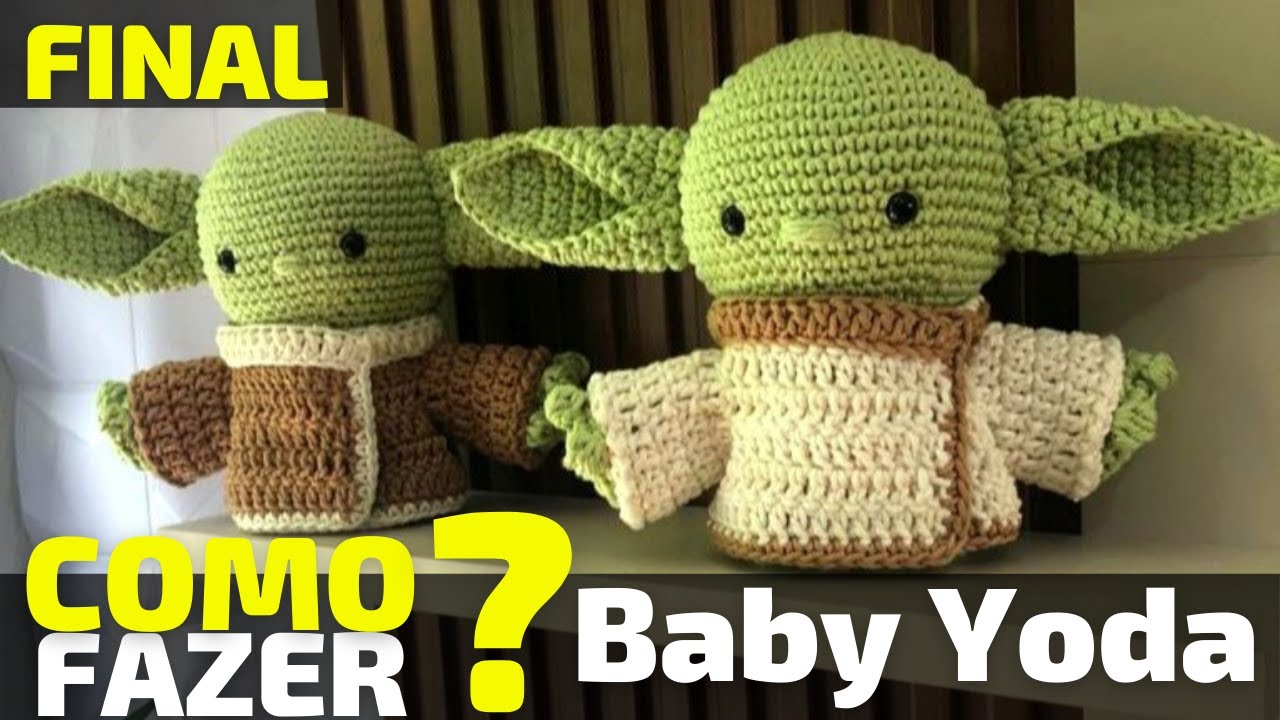 BABY YODA Amigurumi - PARTE FINAL