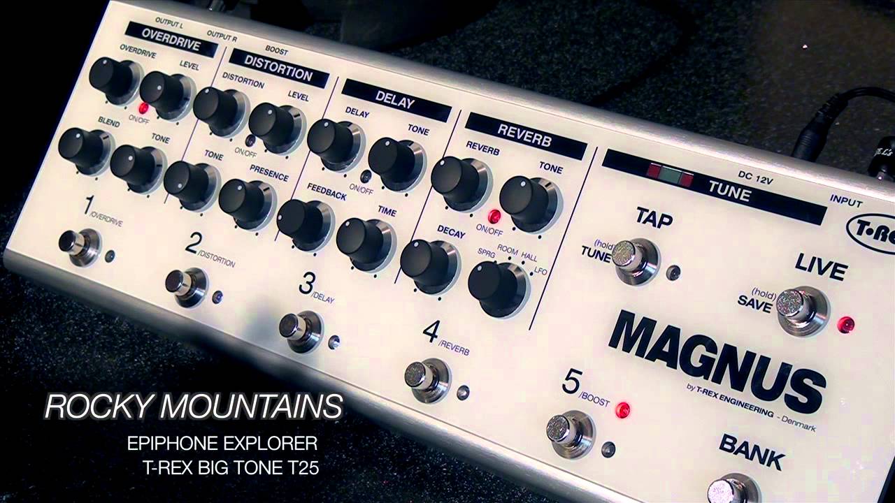 T-Rex MAGNUS demo by Michael Pagaard