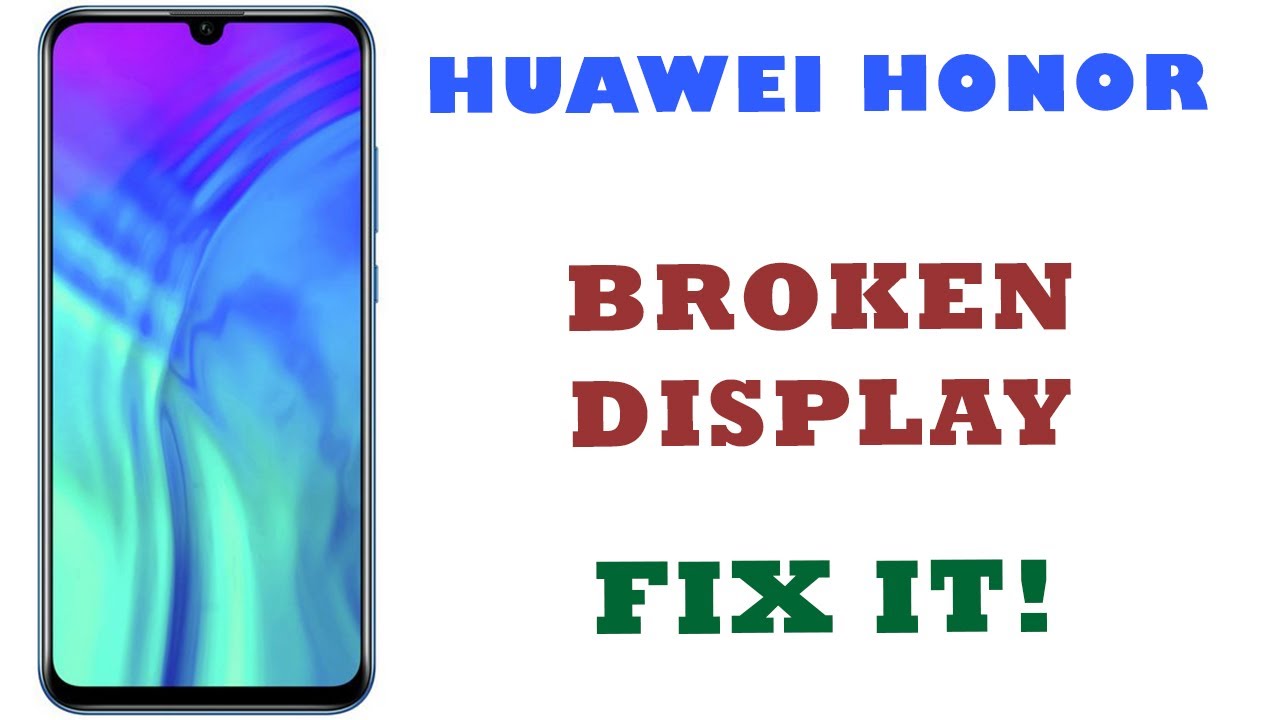 HUAWEI HONOR 20 LITE LCD SCREEN REPLACEMENT