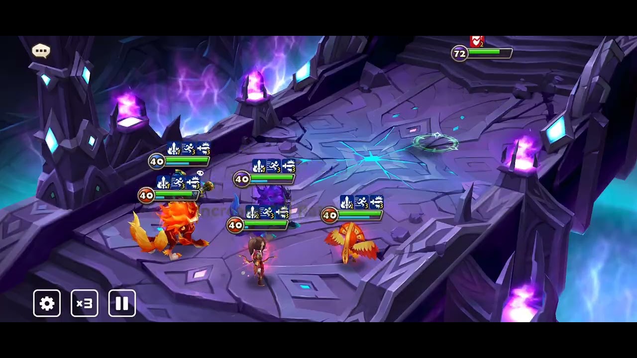 Water Cannon Girl(Abigail) Awakened vs Non-Awakened Necroplis Abyss Hard Run Time|Summoners War|