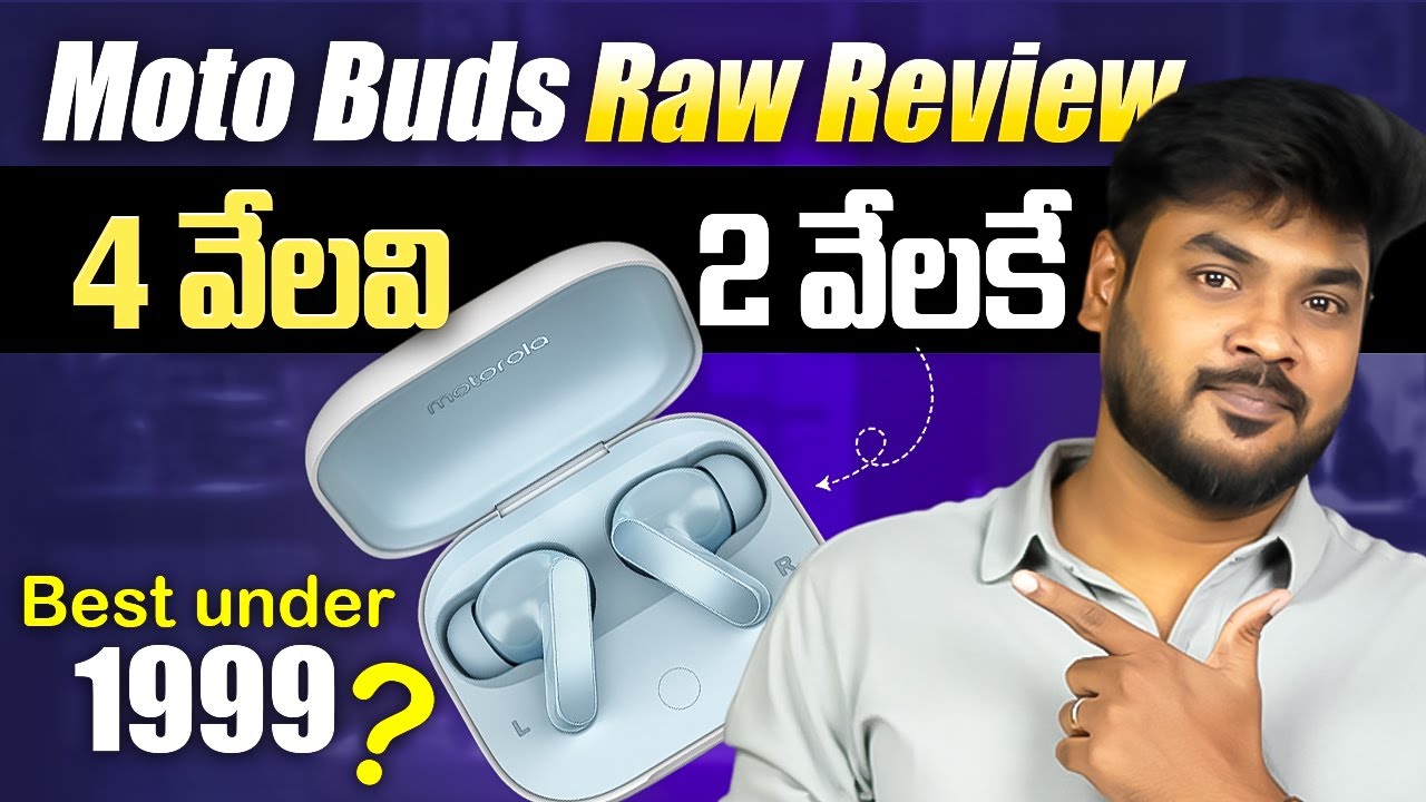 Moto Buds Raw Review - Best TWS under ₹2000 ?