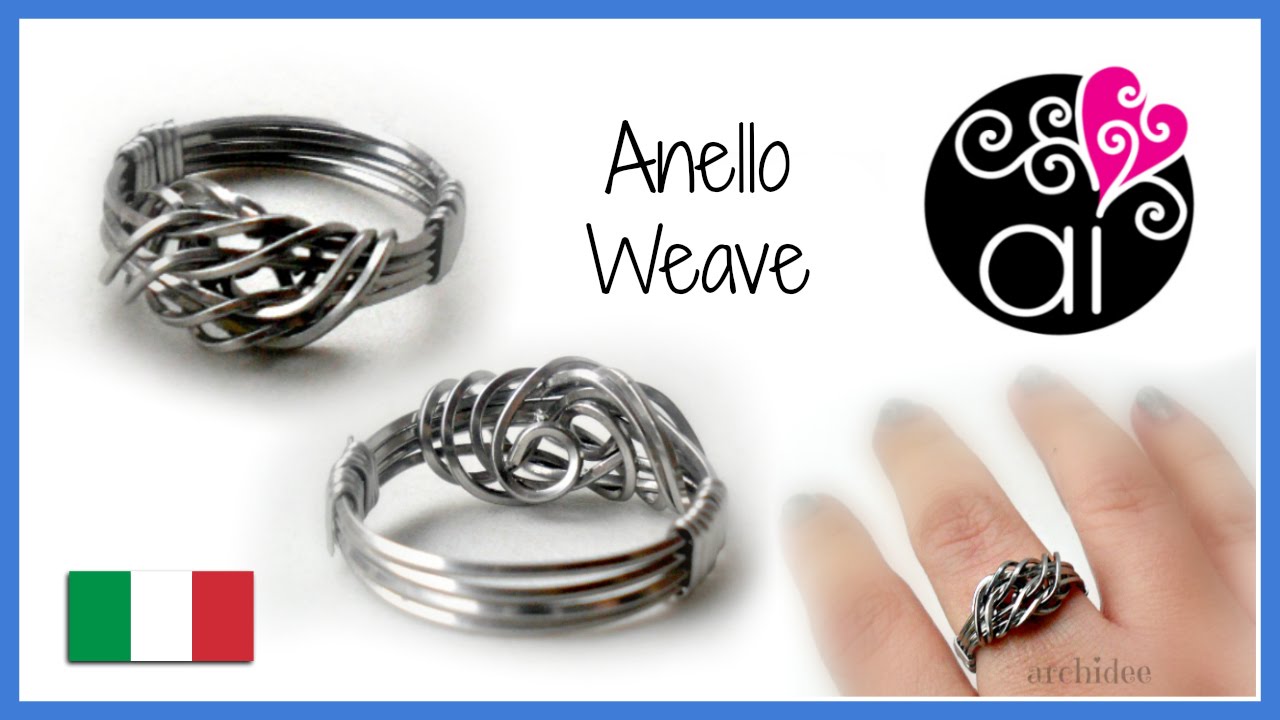 Tutorial Wire | Anello Weave in acciaio inox