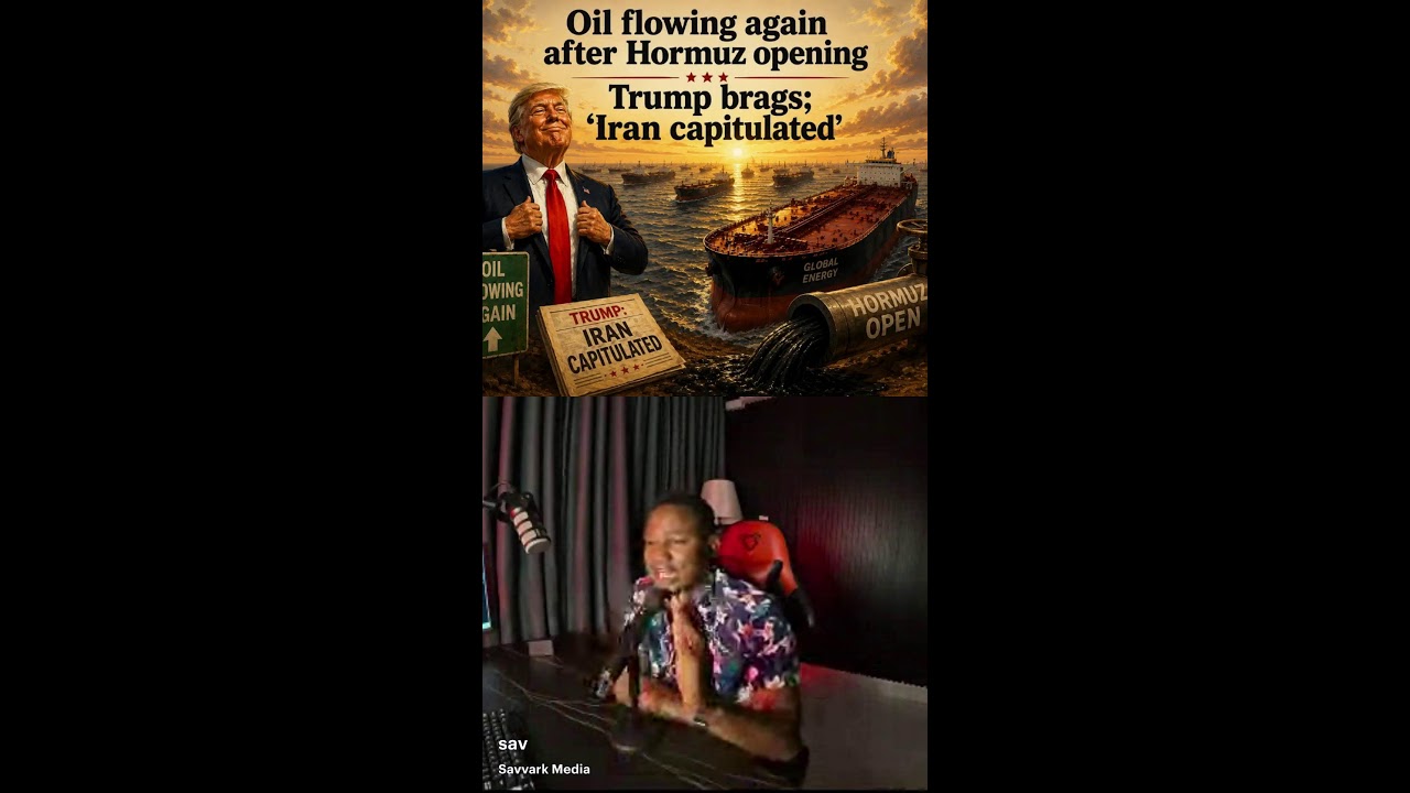 🔴 LIVE: Oil Flows Again Through Hormuz | Trump Declares 