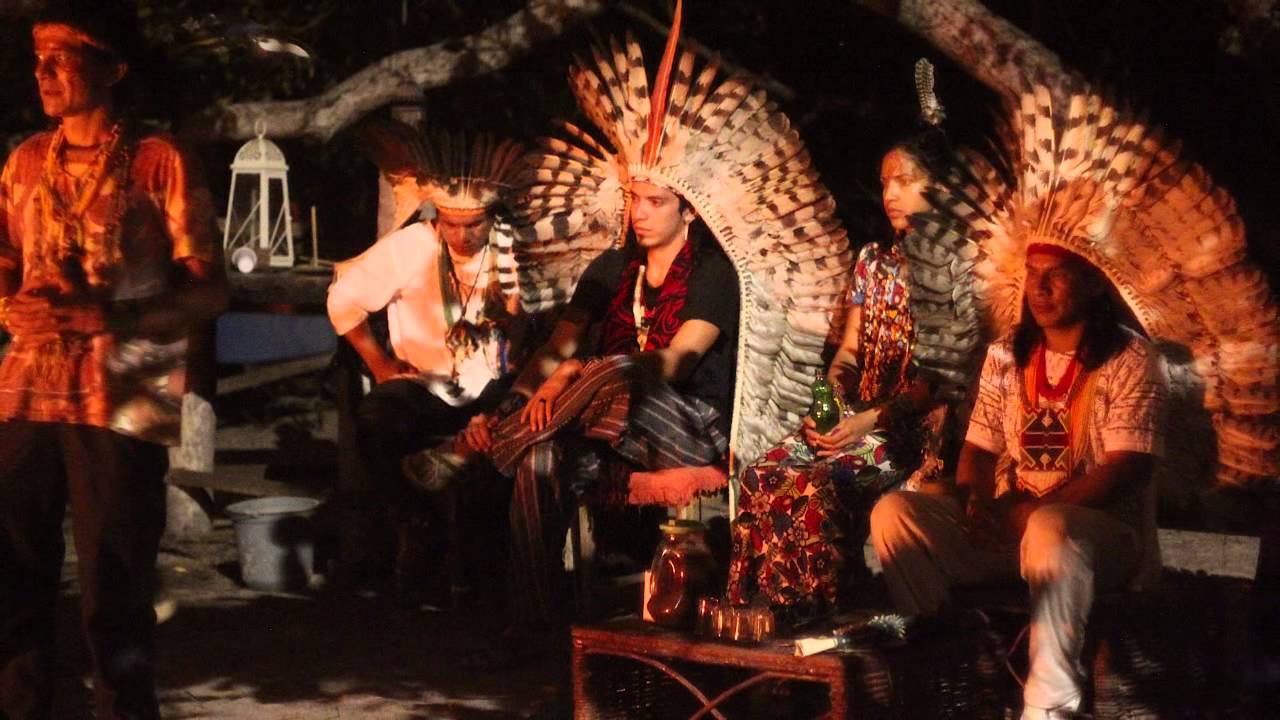 Canto dos Índios #Yawanawá na Eco Aldeia #FlechaDaMata - #CanoaQuebrada