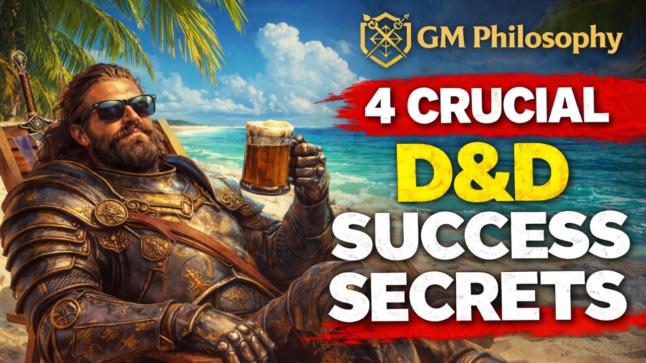 The 4 Most CRUCIAL Secrets To Running Successful D&D Games