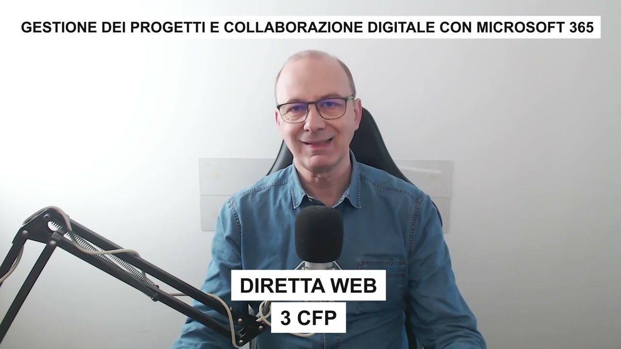 GESTIONE DEI PROGETTI E COLLABORAZIONE DIGITALE CON MICROSOFT 365 - 16 APRILE 2026