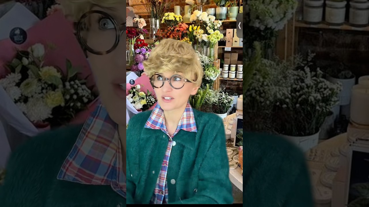 Wymowny bukiet na Walentynki 💌 #mili0nerka #comedy #walentynki #pov