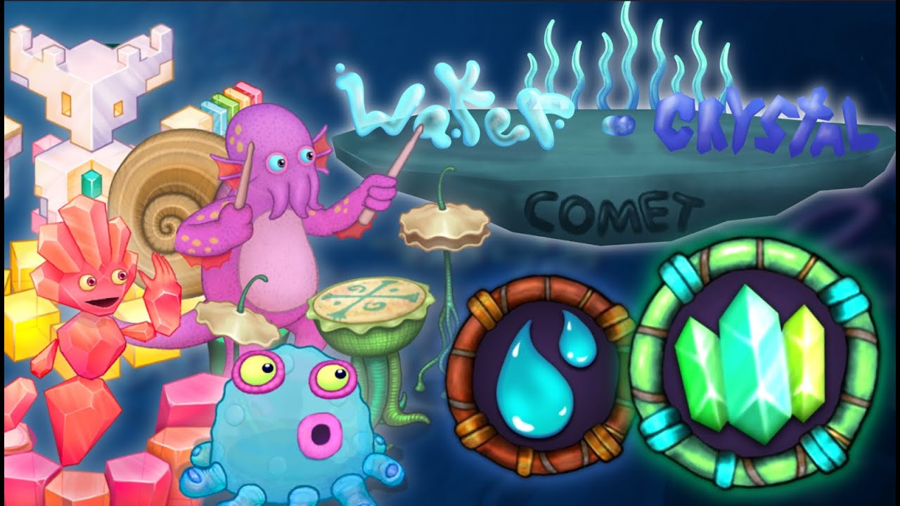 Water-Crystal Comet - Full Song (My Singing Monsters) [ANIMATED]