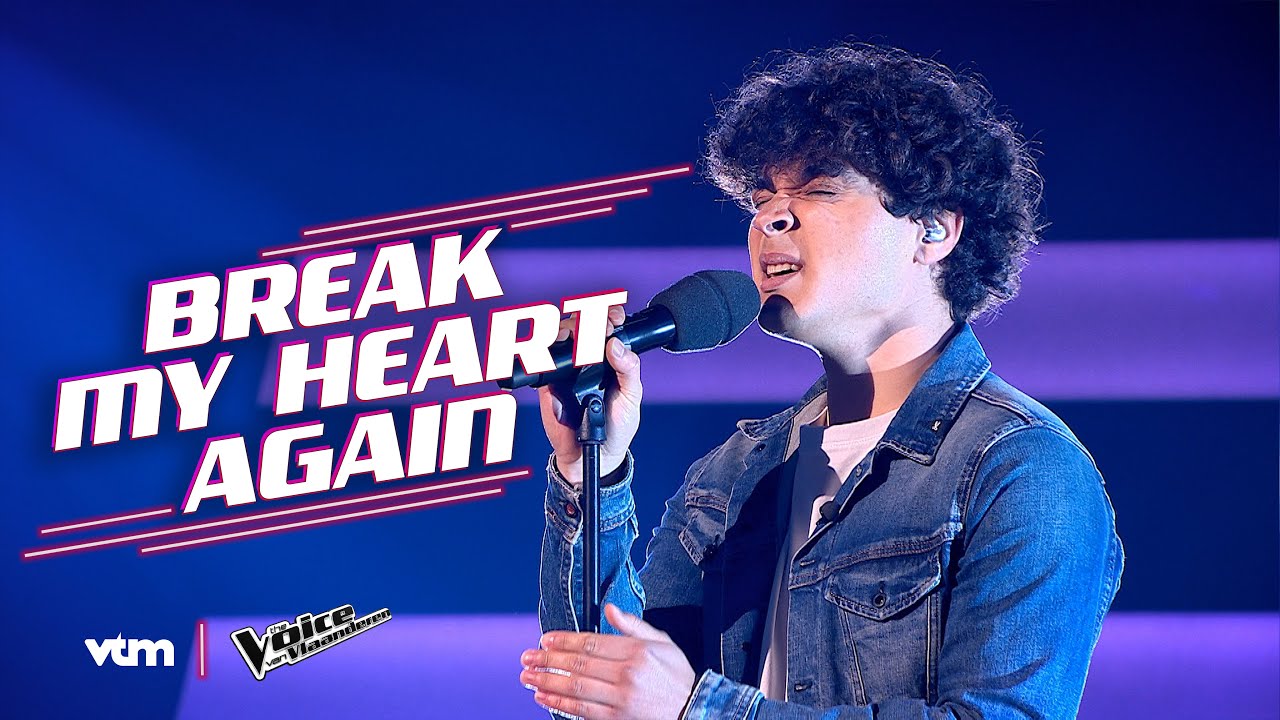 Robbe - 'Break My Heart Again' | Knockouts | The Voice van Vlaanderen | VTM