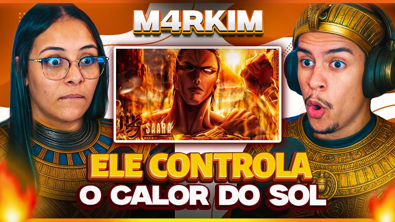 M4RKIM: R&aacute; (Shuumatsu no Valkyrie - Gods' Apocalypse) - Saara | [Casal Jounin React] 🔥