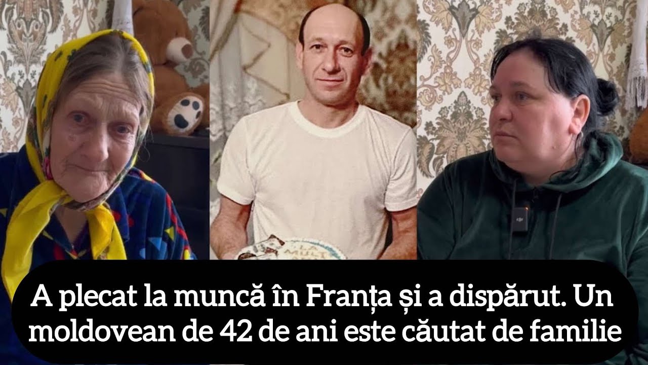 A plecat la muncă în Franța și a dispărut. Un moldovean de 42 de ani este căutat de familie