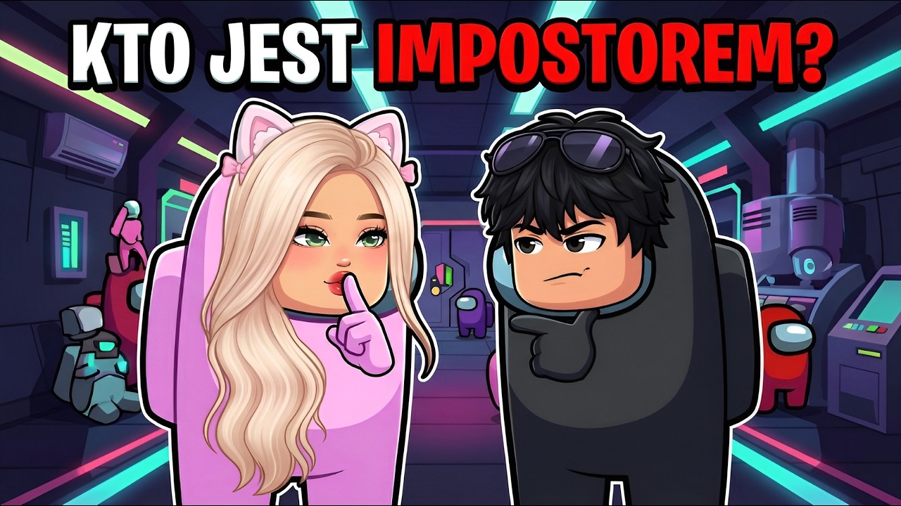 KTO JEST IMPOSTOREM?! (Among Us Roblox) | Lusia & Velos