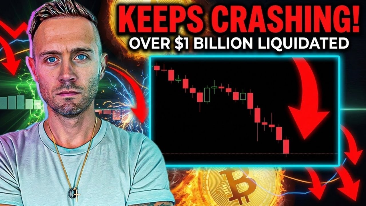 CRYPTO Crash Continues MASSIVE Liquidations! (WILL IT END?)
