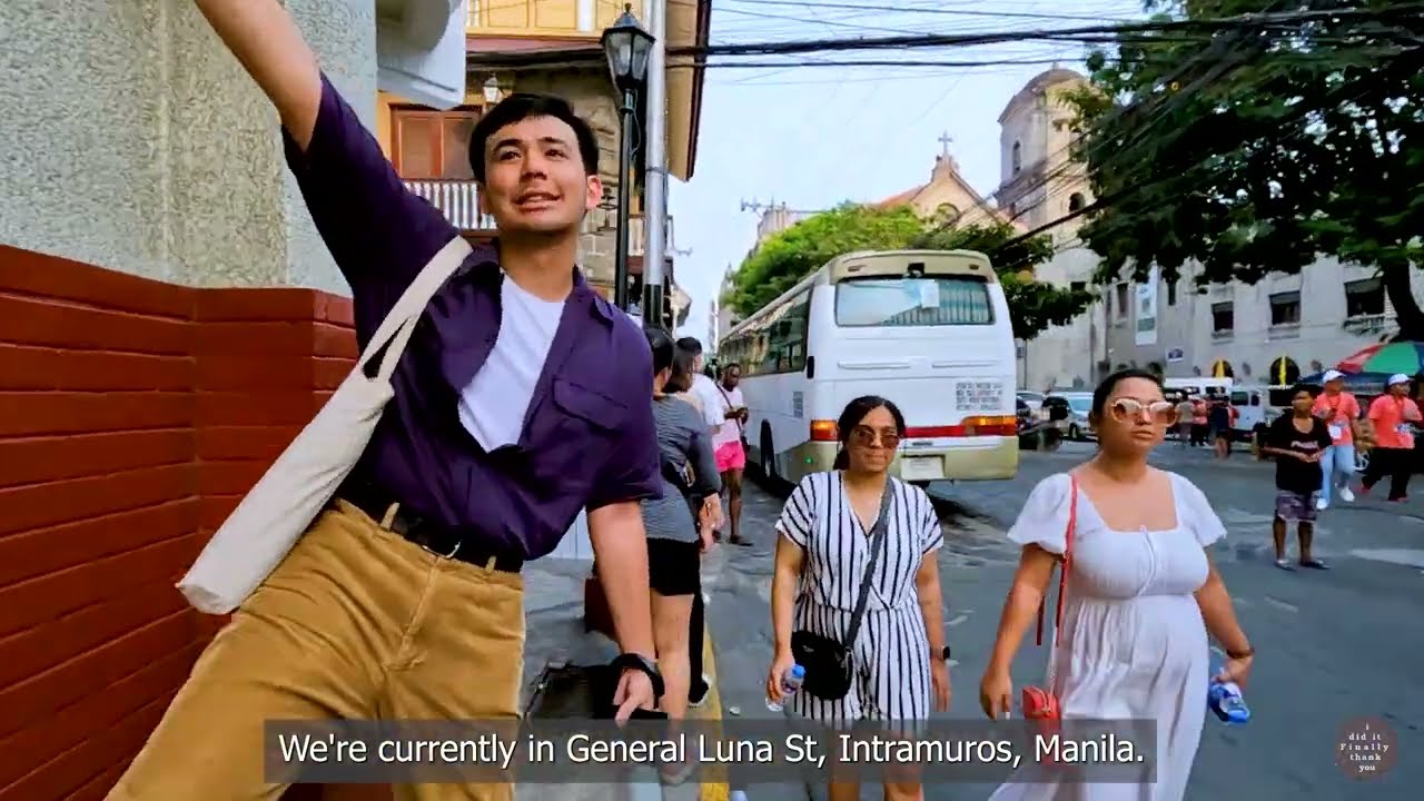 Afternoon Walk from Casa Manila to Padre Burgos Ave. near the Japanese Garden