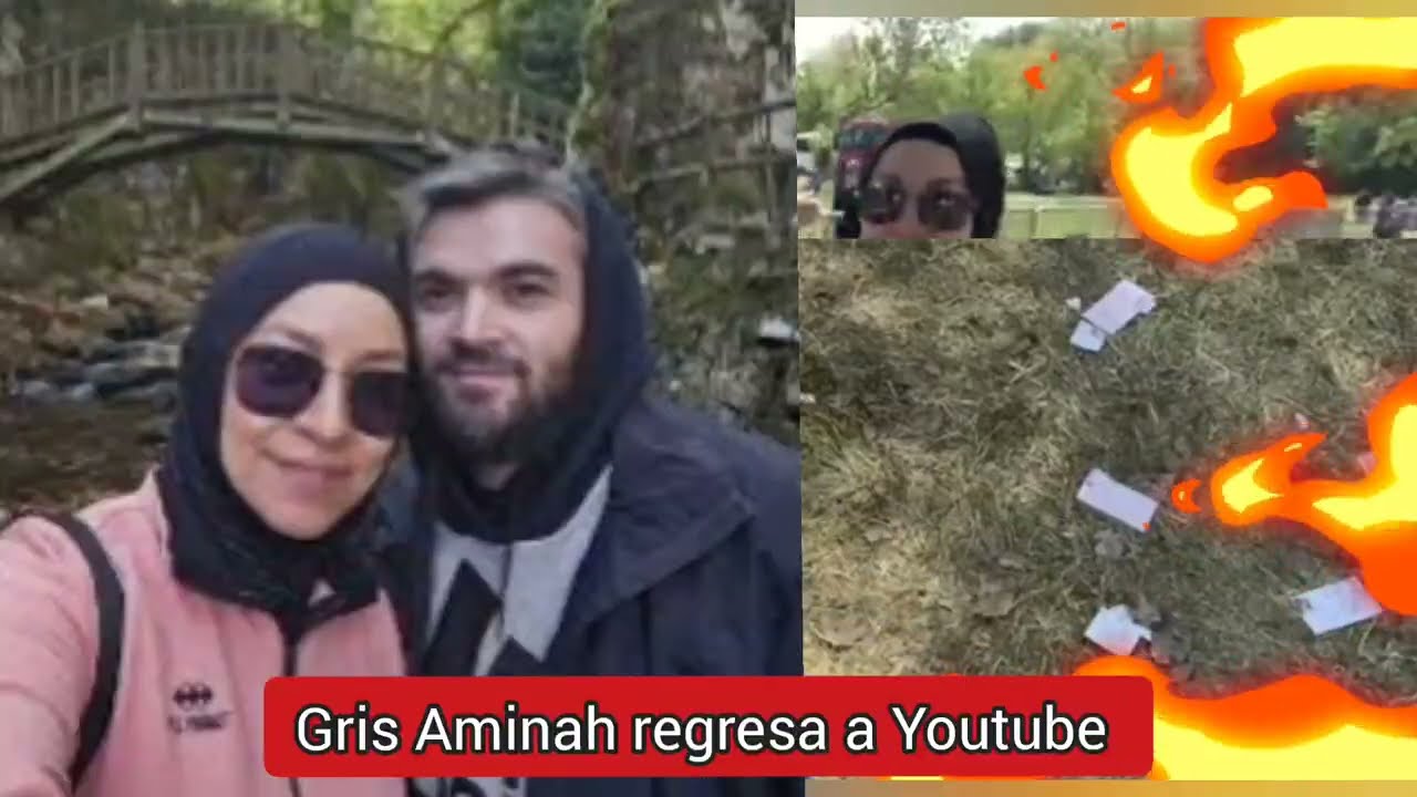 GRIS AMINAH AS&Iacute; REGRESO A YOUTUBE 😱 #grisaminah   #felixenturquia