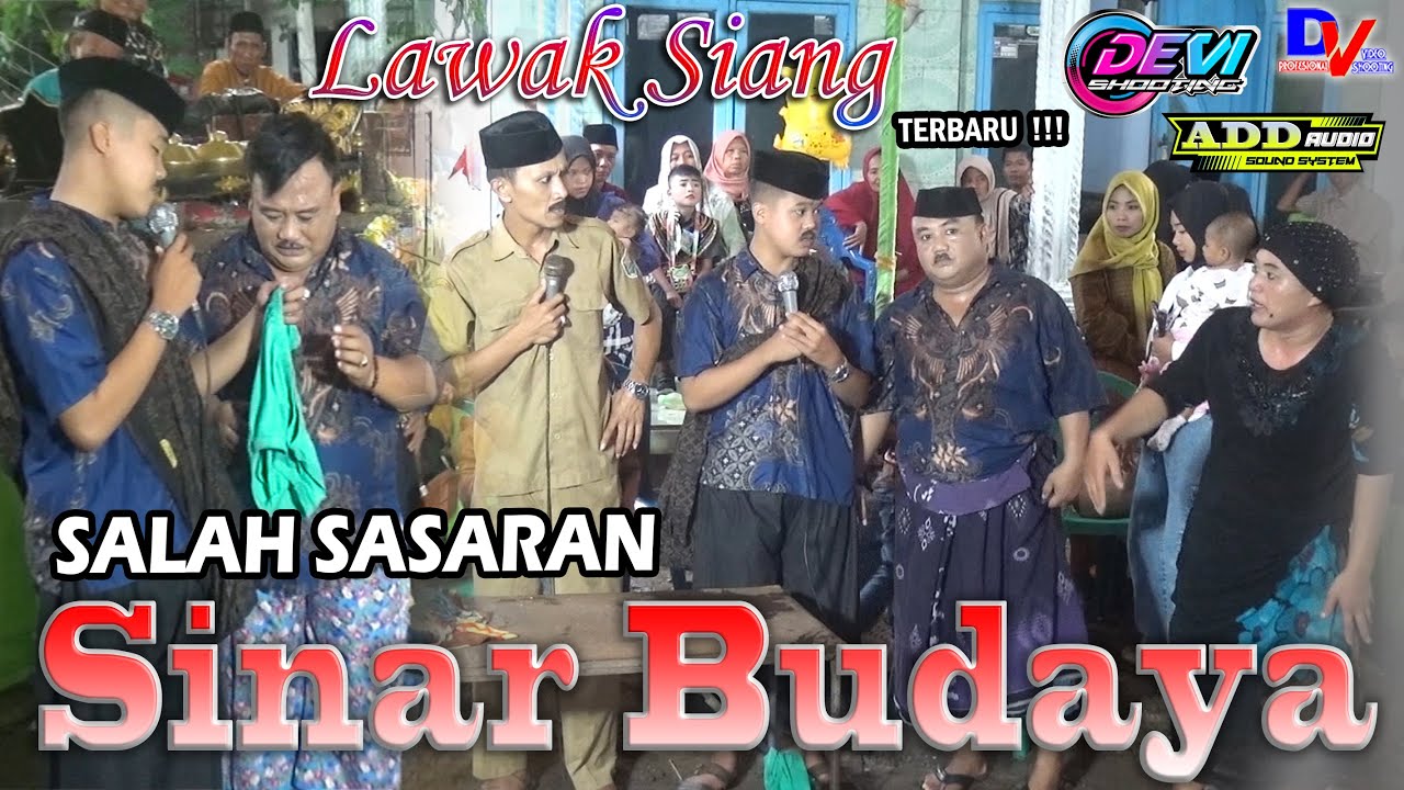 TERLUCU LAWAK SIANG SINAR BUDAYA | HAJATNYA : IMAM PADIL - TIGASAN WETAN