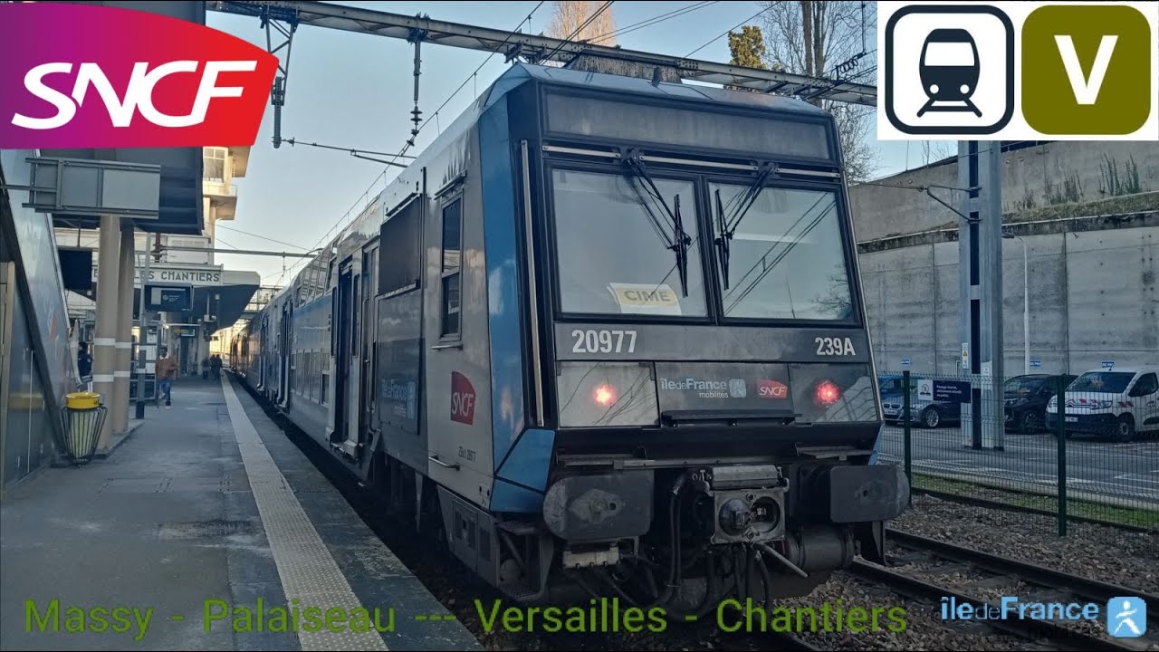 Transilien V SNCF - Z20900 N°239A Massy - Palaiseau --- Versailles - Chantiers