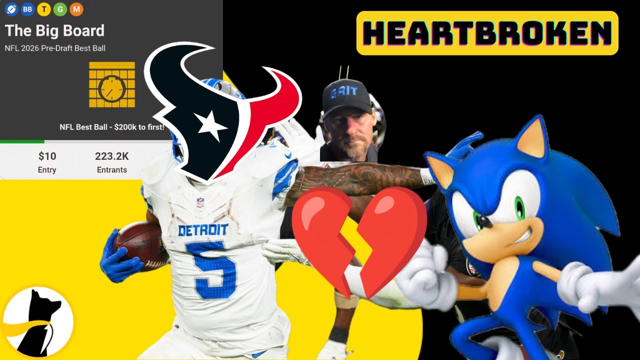 Wow... Everything Did Actually Change (NFLBest Ball Draft)