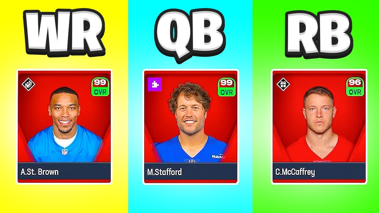 I Built Matthew Stafford a 99 Overall Team