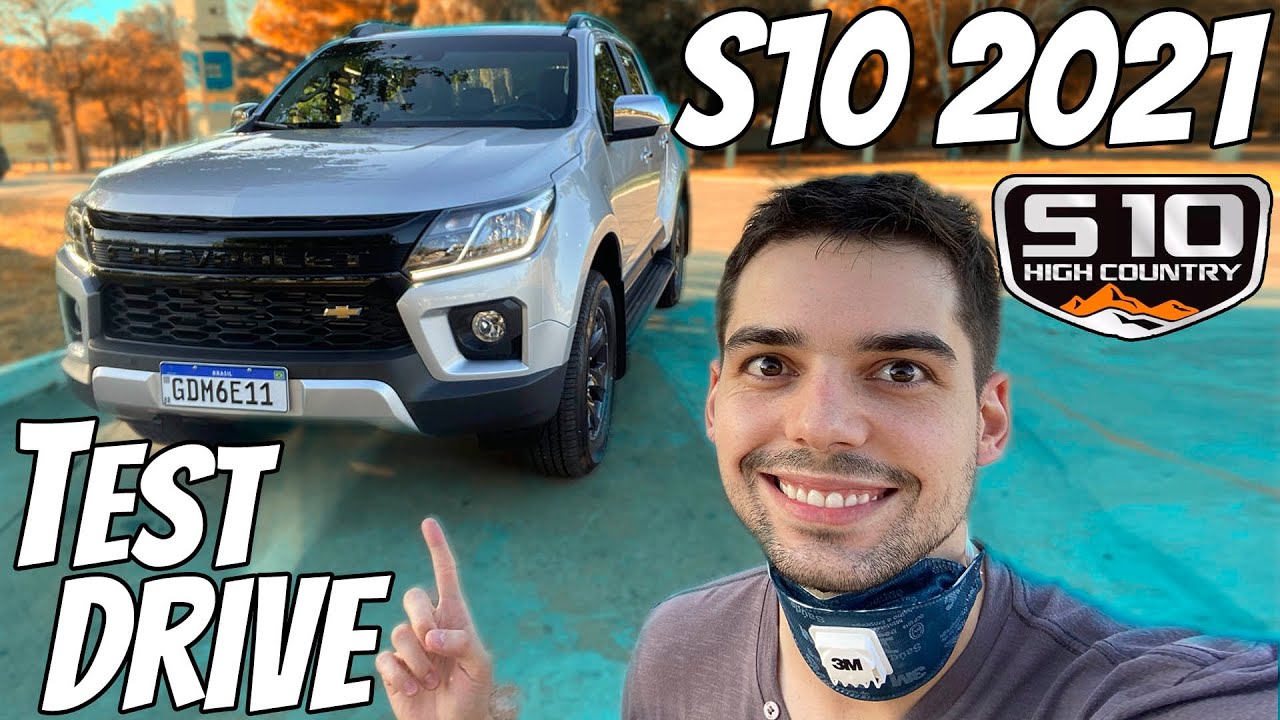 DIRIGIMOS A NOVA S10 2021 HIGH COUNTRY 2.8 DIESEL ! | TOP SPEED