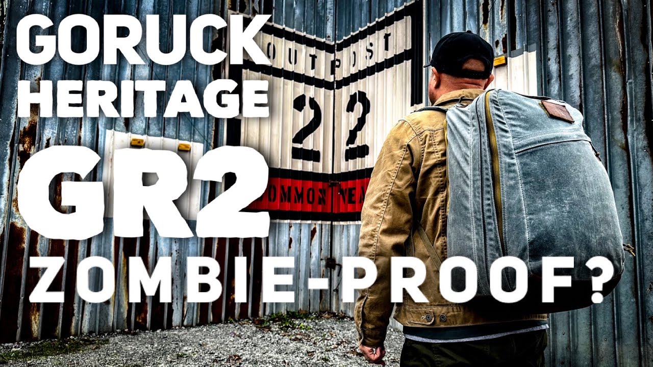 GORUCK Heritage GR2 Durability Test // Kicked, Dragged, and Soaked // Did it Survive?