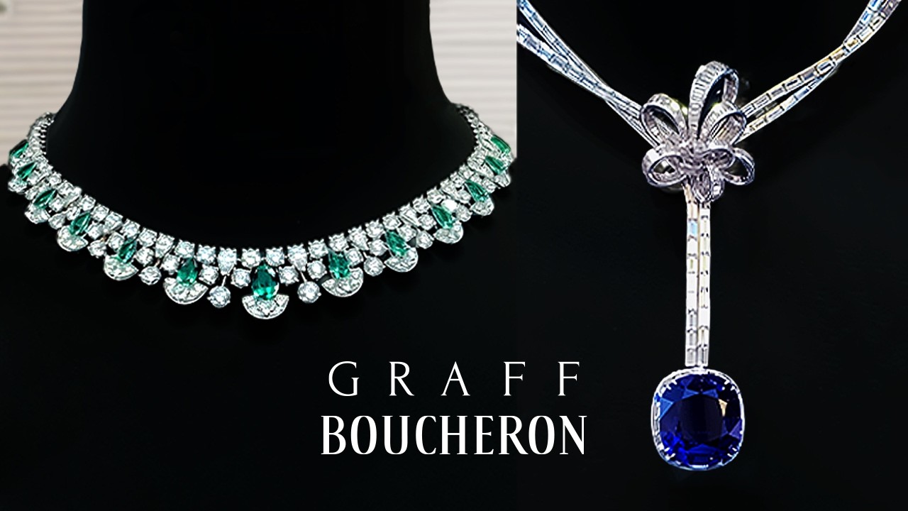 GRAFF The best high jewelry collections 2025. BOUCHERON outstanding high jewelry. Paris